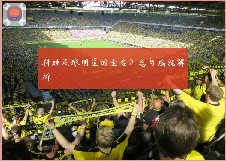 科姓足球明星的全名汇总与成就解析