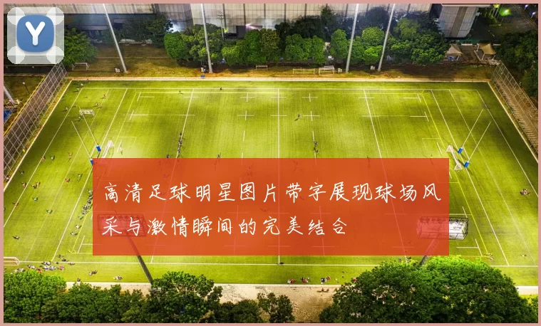 高清足球明星图片带字展现球场风采与激情瞬间的完美结合